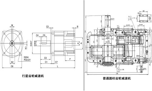 行星齒輪減速機與普通圓柱齒輪減速機的優勢